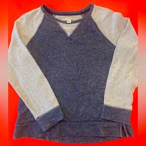 LL Bean 100% Cotton Crew Sweatshirt